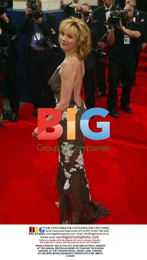 Kim Cattrall at BAFTA Awards