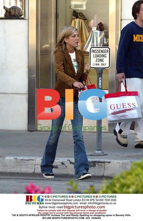 Tori and Randy Spelling on shopping trip