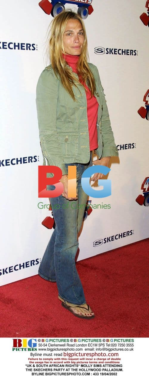 Molly Sims at Skechers Party