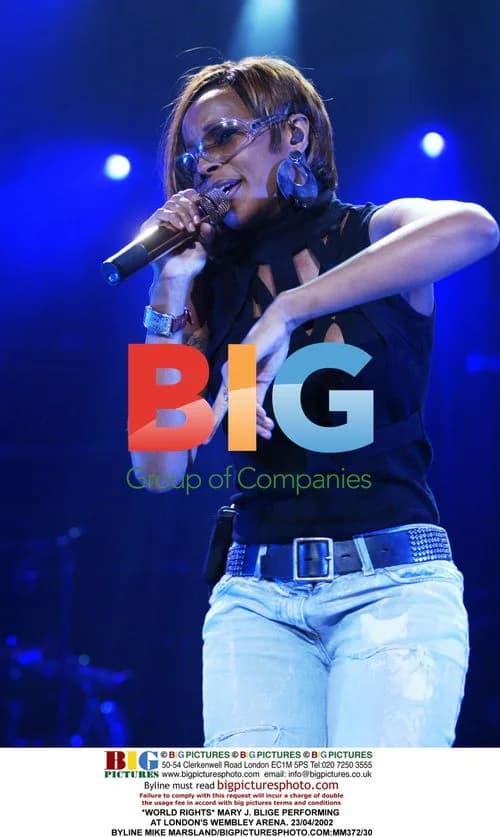 Mary J. Blige Performs at Wembley Arena