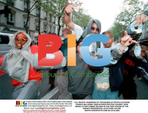 Massive Protests Against Le Pen in France