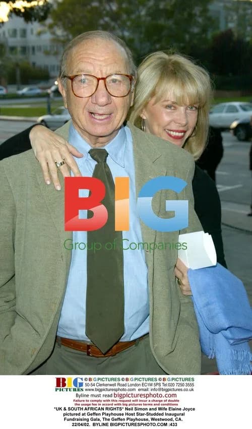 Neil Simon and Wife Elaine Joyce at Geffen Playhouse Gala