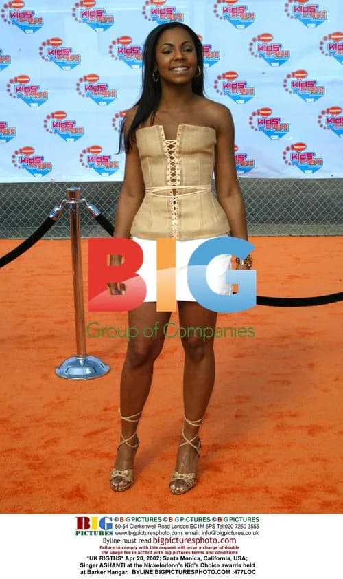 Ashanti at Nickelodeon's Kid's Choice Awards