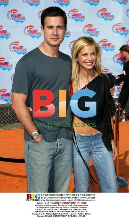Freddie Prinze Jr. and Sarah Michelle Gellar at Nickelodeon's Kid's Choice