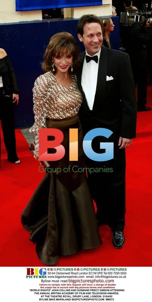 Joan Collins at BAFTA Awards
