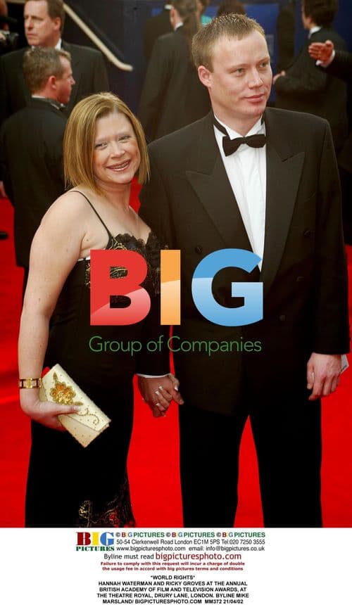 Hannah Waterman and Ricky Groves at BAFTA Awards