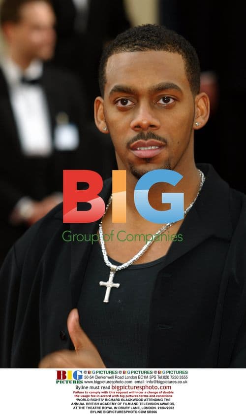 Richard Blackwood at BAFTA Awards 2002