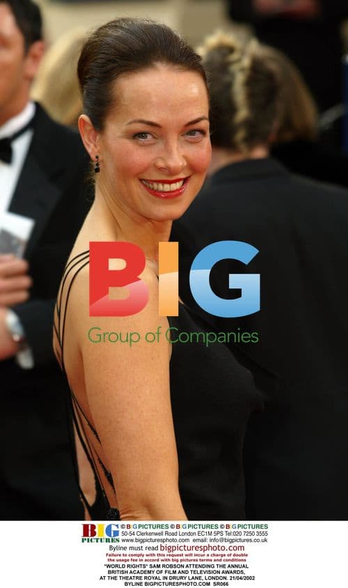 Sam Robson at British Academy Awards