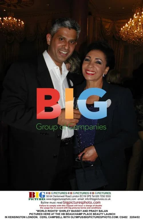 Shirley Bassey and Prady Balan at Beauty Launch