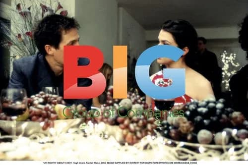 Hugh Grant and Rachel Weisz in "About a Boy"