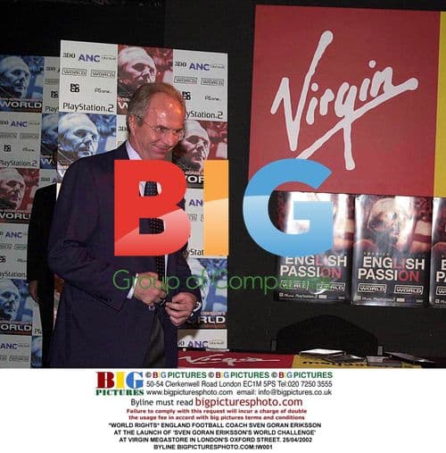 SVEN GORAN ERIKSSON WORLD CHALLENGE LAUNCH