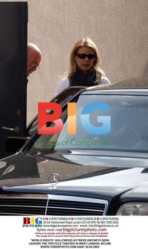 Gwyneth Paltrow Leaving Tricycle Theater in London
