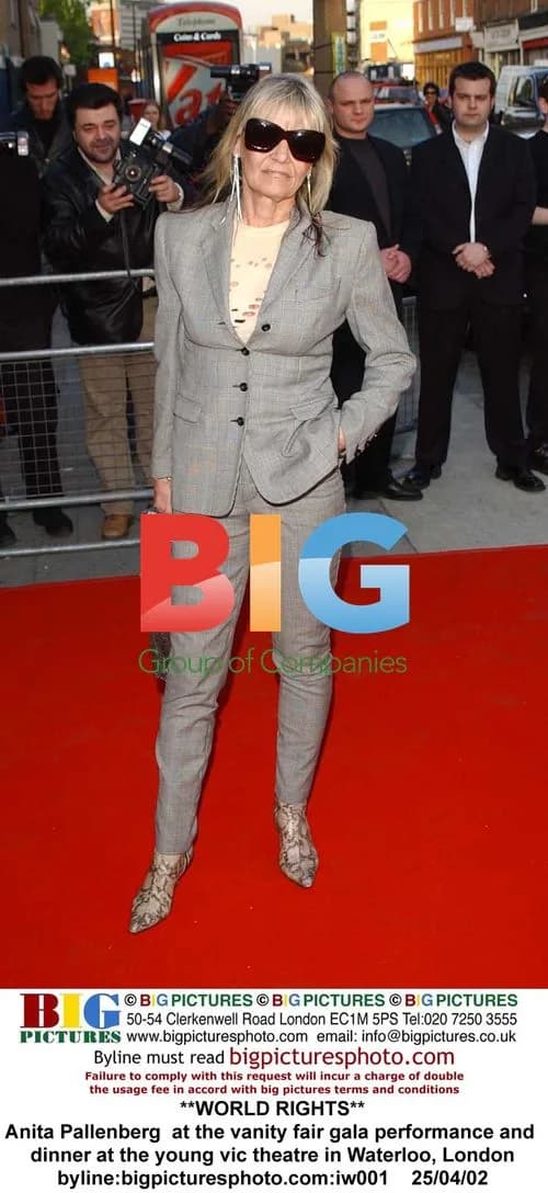 Anita Pallenberg at Vanity Fair Gala in London