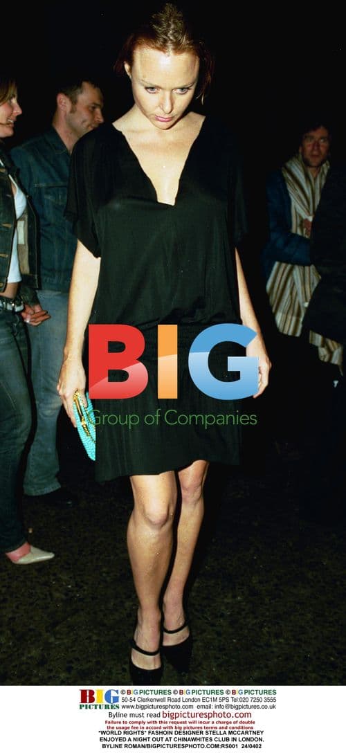 Stella McCartney Enjoys Night Out in London