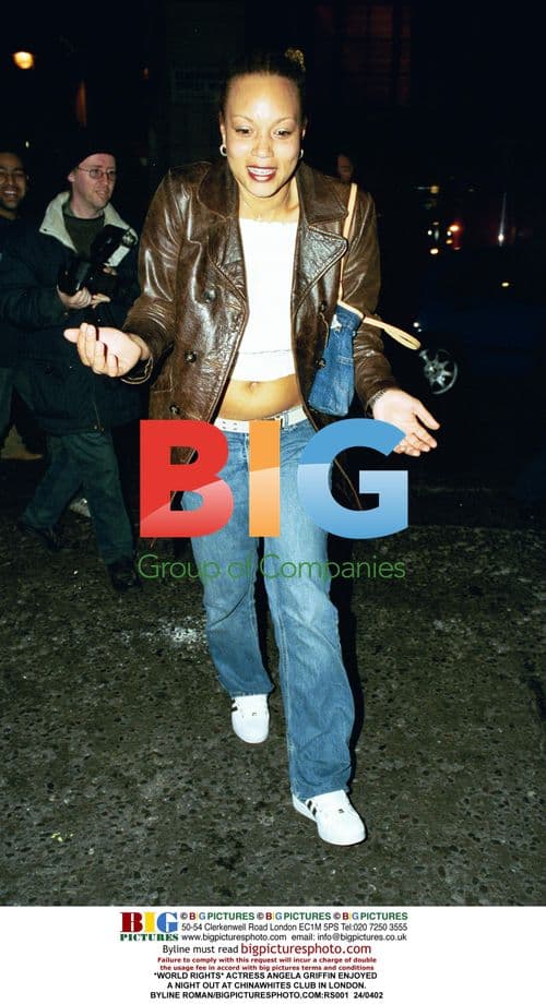 Angela Griffin Enjoys Night Out at Chinawhites Club