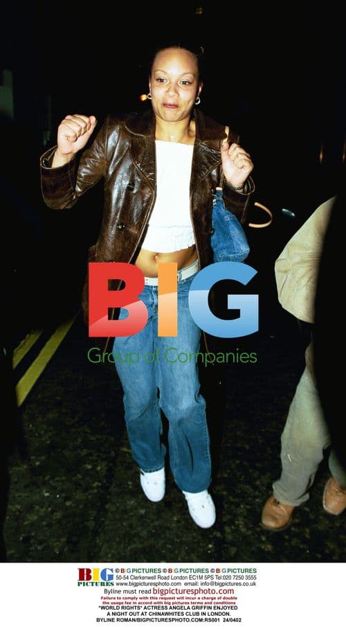 Angela Griffin Enjoys Night Out at Chinawhites Club