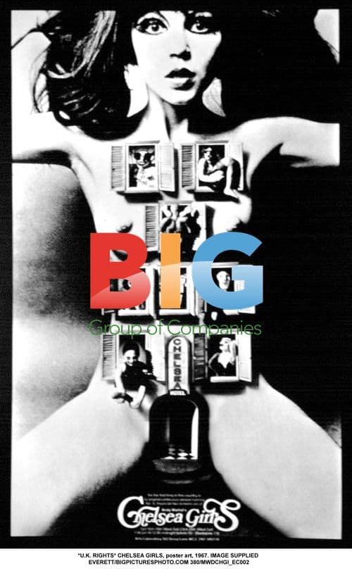 CHELSEA GIRLS, poster art, 1967