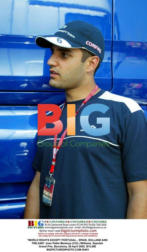 Juan Pablo Montoya at Spanish Grand Prix