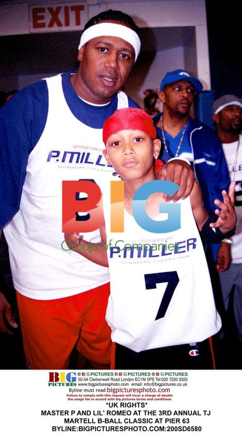 Master P and Lil' Romeo at Basketball Classic