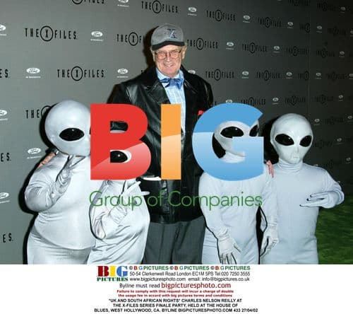 Charles Nelson Reilly at X-Files Series Finale Party