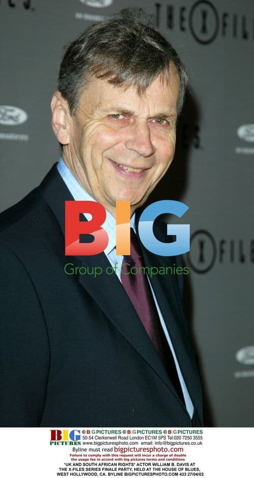 William B. Davis at X-Files Series Finale Party