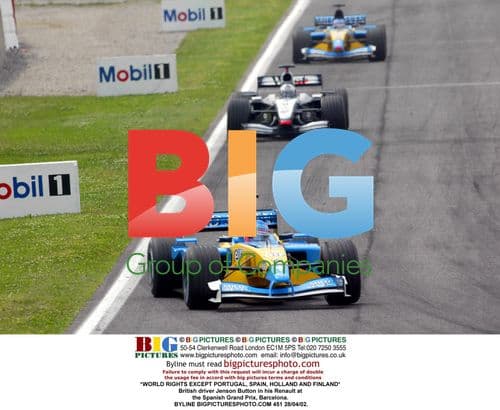 Jenson Button at Spanish Grand Prix