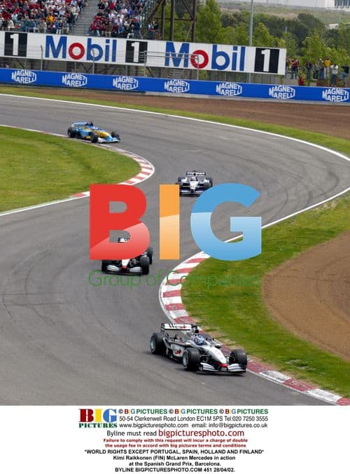 Kimi Raikkonen at Spanish Grand Prix