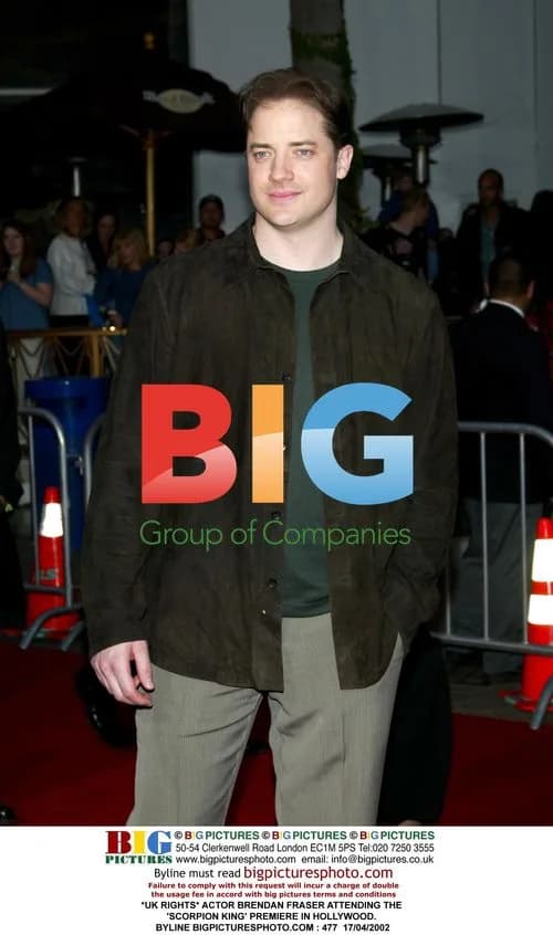 Brendan Fraser at 'Scorpion King' Premiere