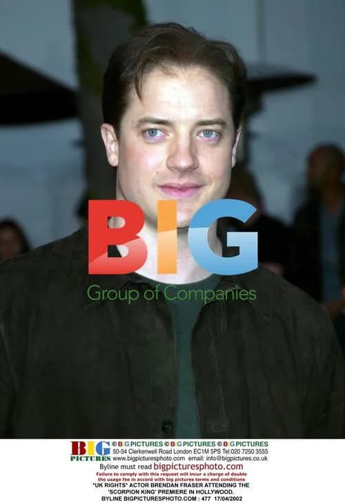 Brendan Fraser at 'Scorpion King' Premiere