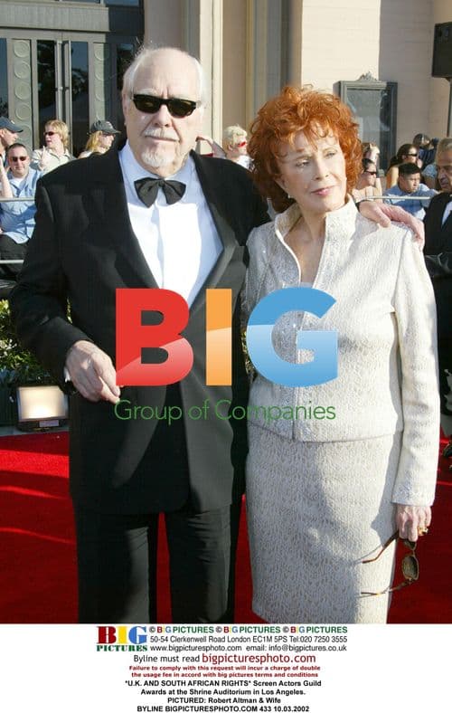 Robert Altman & Wife at SAG Awards