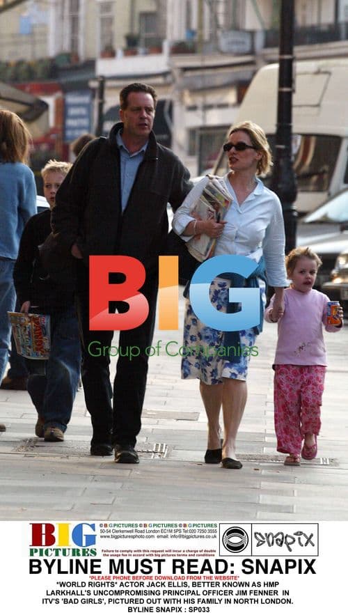 Jack Ellis, 'Bad Girls' Actor, With Family