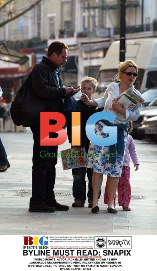 Jack Ellis Out with Family in London