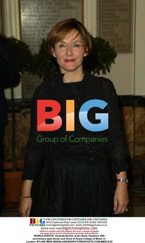 Amanda Burton at Bush Theatre's 30th anniversary