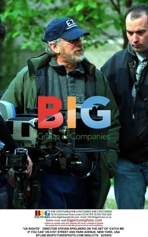 Steven Spielberg on 'Catch Me If You Can' Set