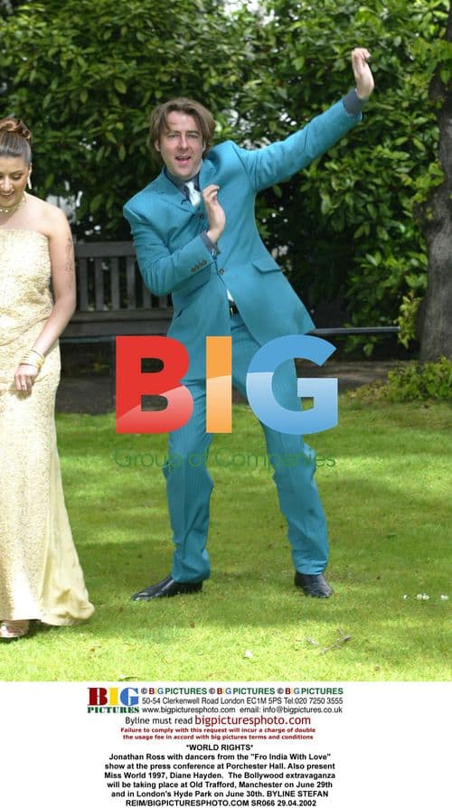 Jonathan Ross at Fro India With Love press conference