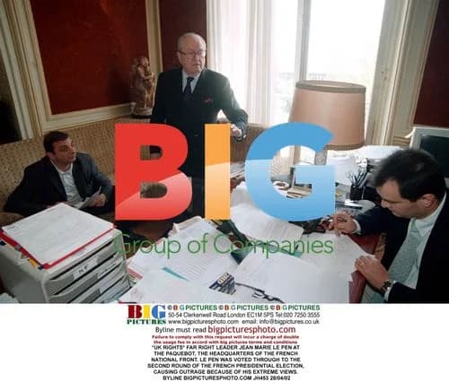 Far-right leader Jean-Marie Le Pen