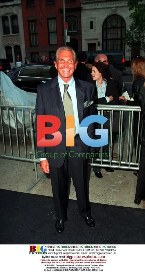 George Hamilton at "Hollywood Ending" premiere