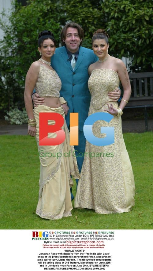 Jonathan Ross at 'Fro India With Love' press conference