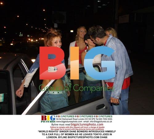 Singer Dane Bowers leaves Tokyo Joes in London