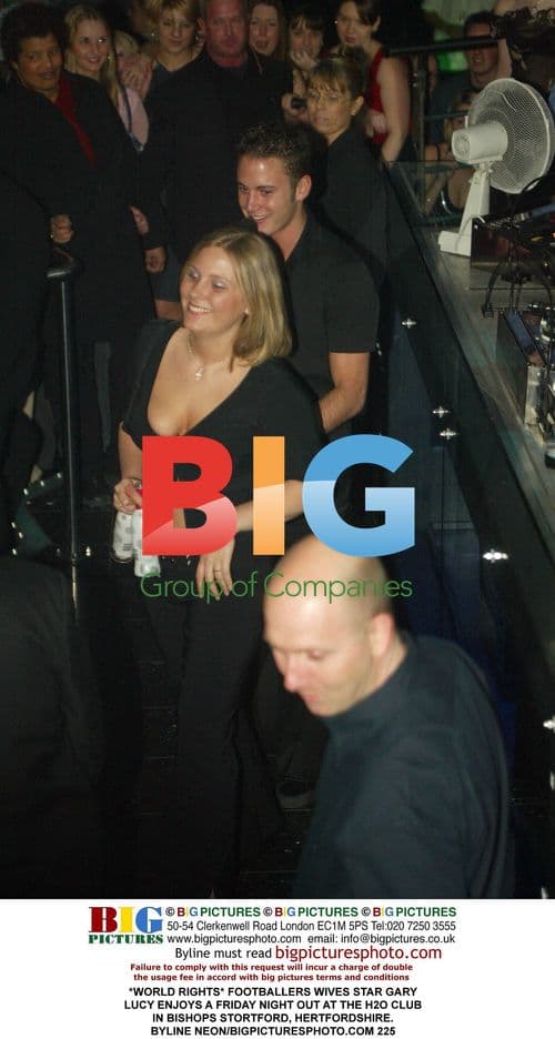 Footballer Gary Lucy out at H2O Club