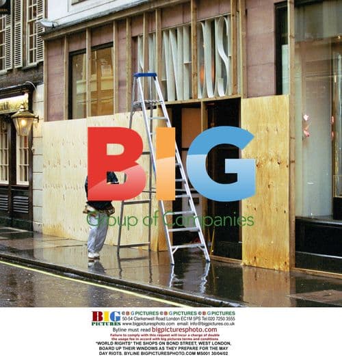 Preparing for May Day Riots on Bond St