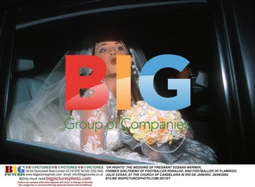 Susana Werner and Julio Cesar's Wedding