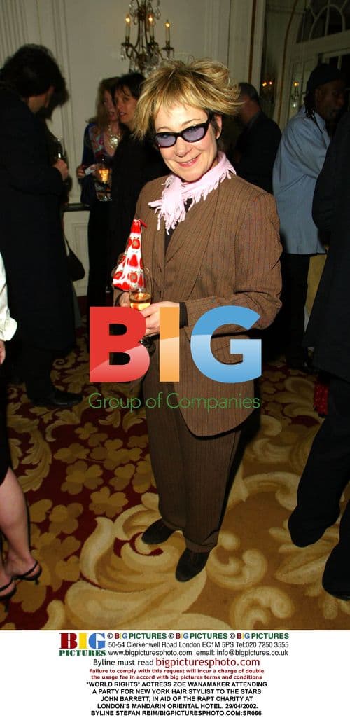 Zoe Wanamaker at Charity Party