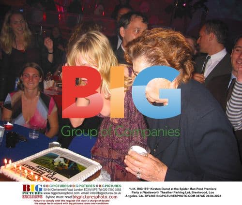 Kirsten Dunst at Spider Man Premiere Party