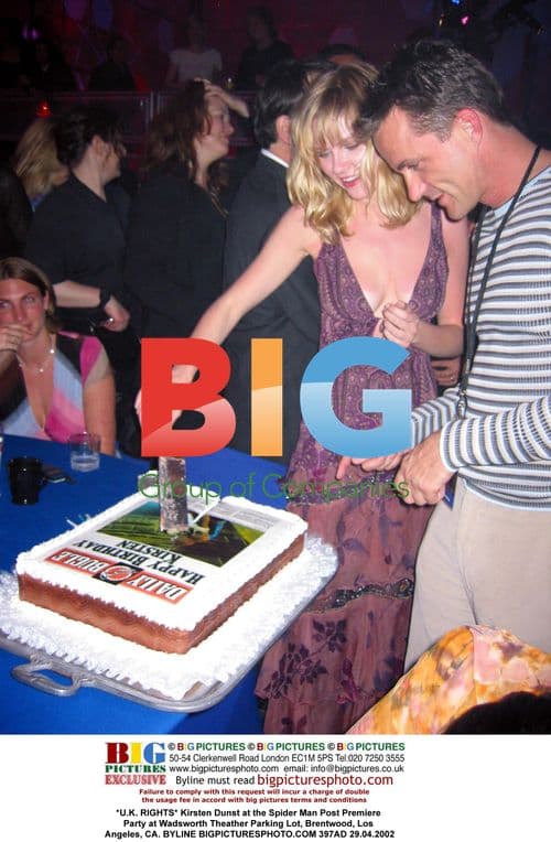 Kirsten Dunst at Spider Man Premiere Party