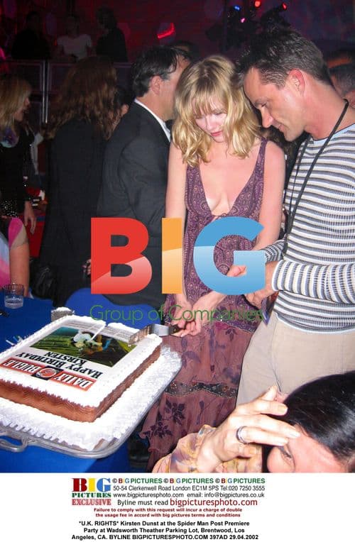 Kirsten Dunst at Spider Man Premiere Party