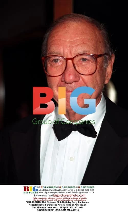 Neil Simon at 80th Birthday Party for James Nederlander