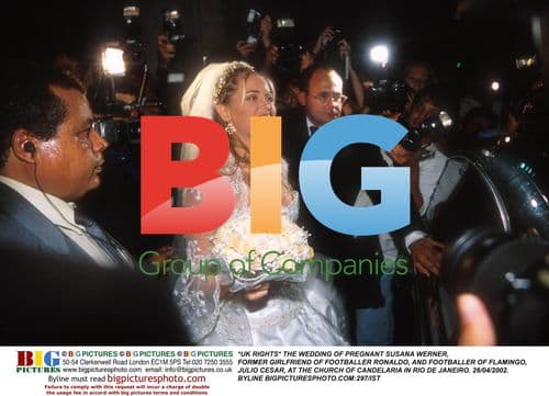 Susana Werner and Julio Cesar's Wedding