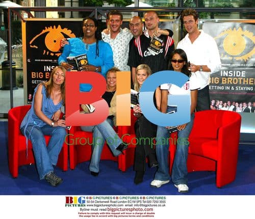 Big Brother Book Signing at Channel 4 Studios