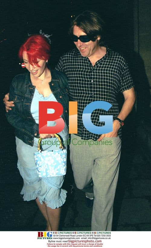 Jonathan Ross and Wife Dining in London